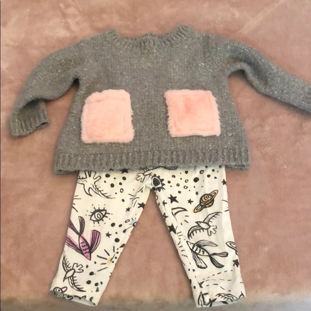 Andy &Evan girls set. 3-6month Great condition